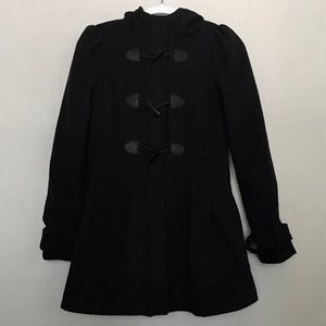 Aeropostale Black Dress Coat